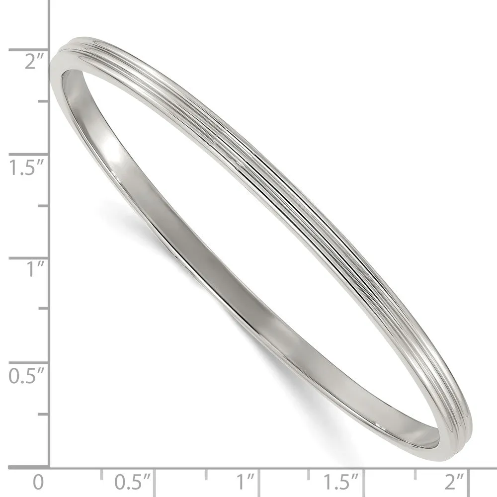 Stainless Steel Polished Bangle