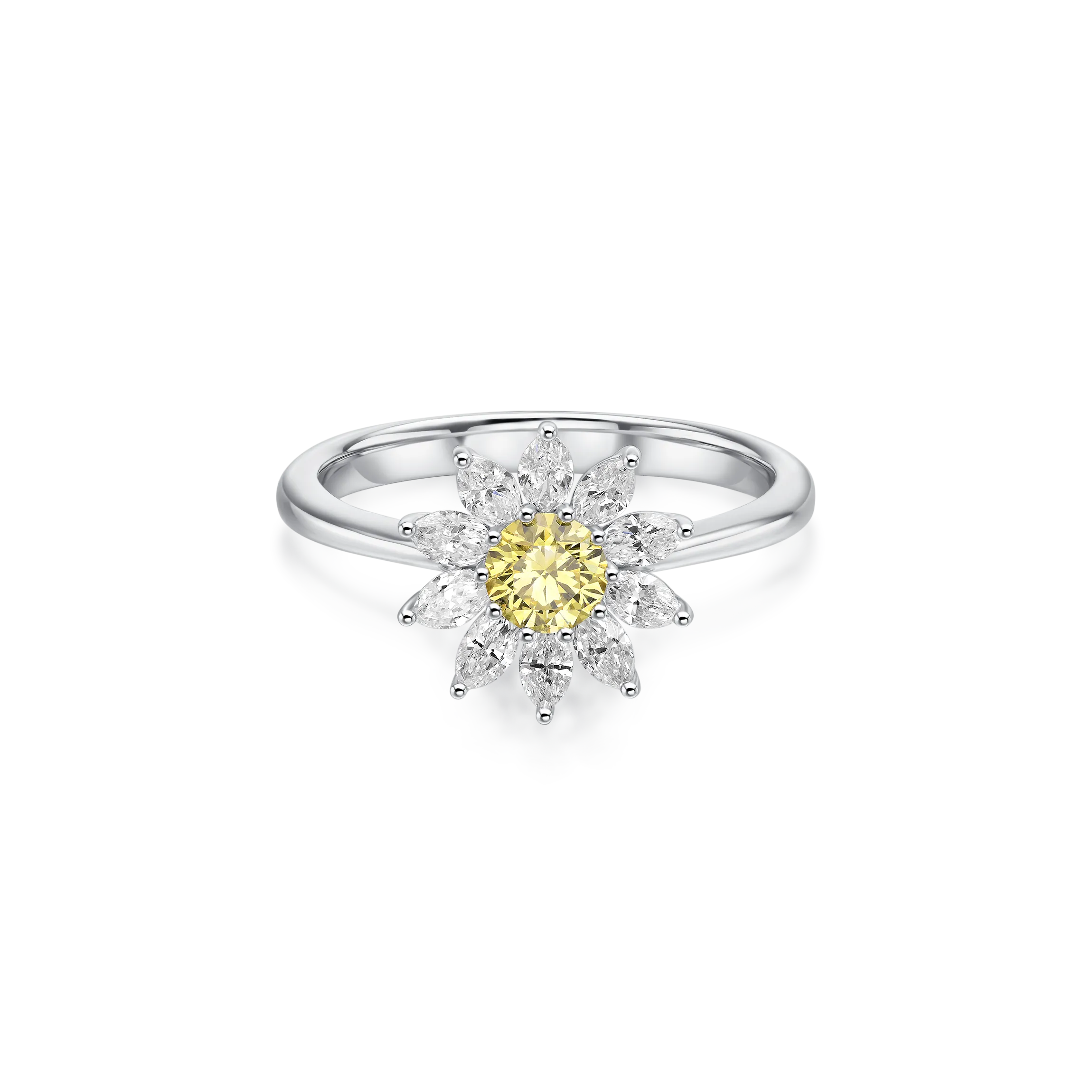 Sunlit daisies ring
