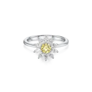 Sunlit daisies ring