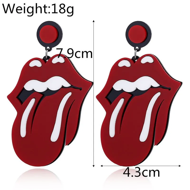 TEEK - Lick Kiss Earrings