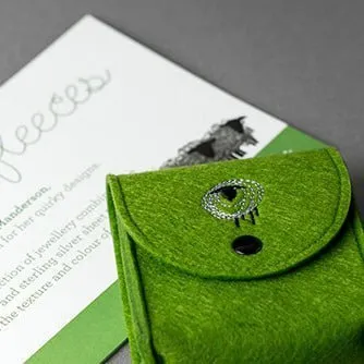 Tiny Silver Duck Earrings
