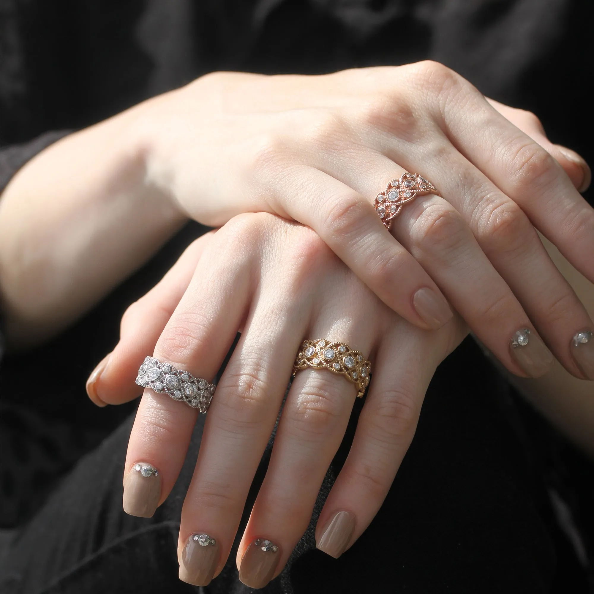 Vintage Elegance: 9mm Eternity Ring