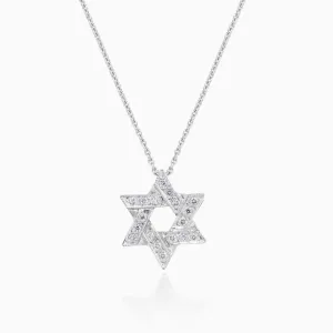 Vintage Style Magen David Necklace