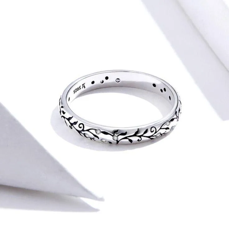 'Vintage Vines' Sterling Silver Ring