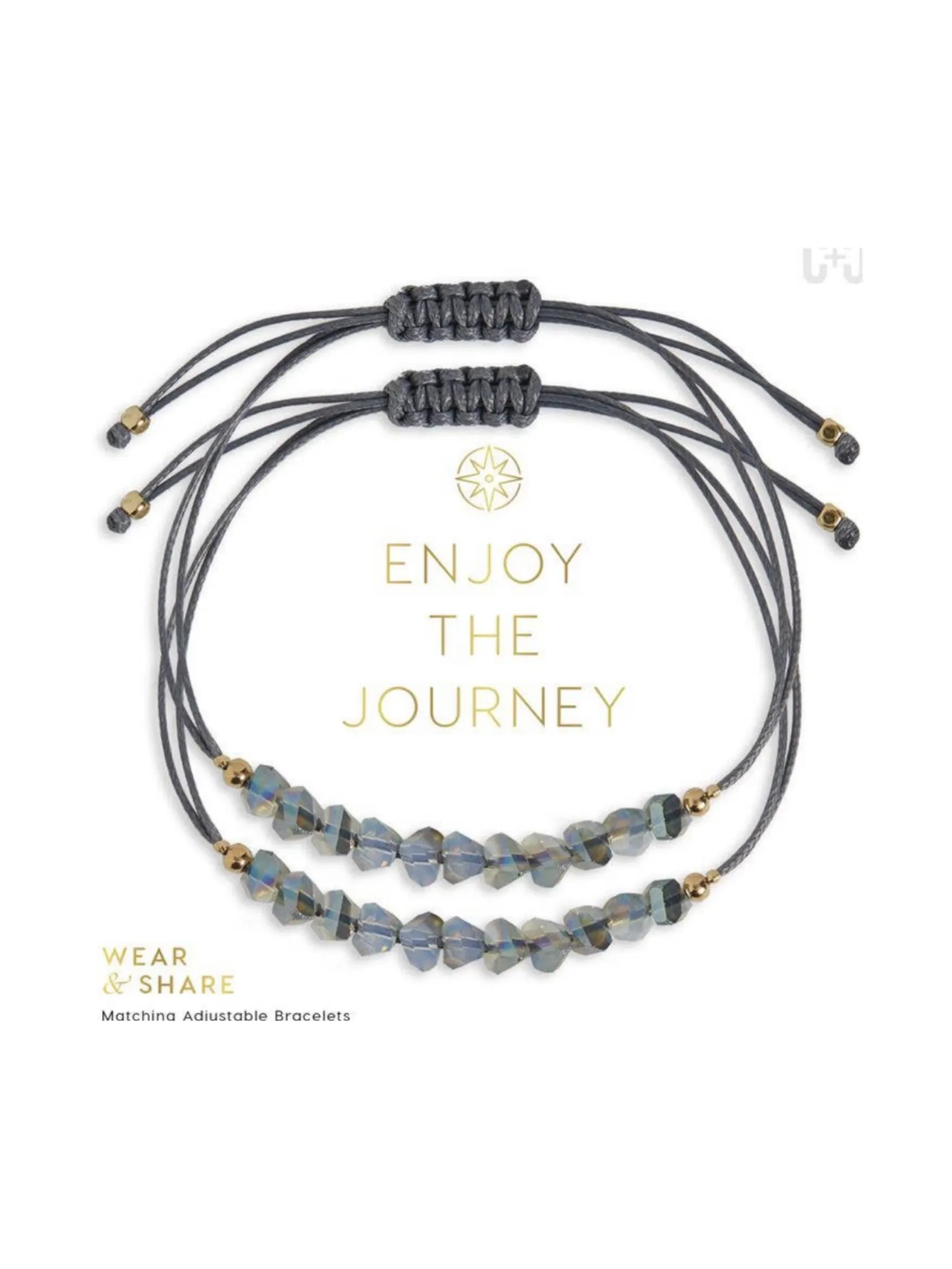 Wear   Share Bracelet Set - Enjoy The Journey