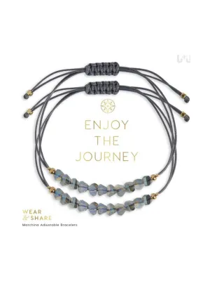 Wear   Share Bracelet Set - Enjoy The Journey